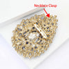 Crystal Flower Brooches for Women Unisex Water Drops Pins Friends Party Gifts Banquet Jewellery Accessories - Image 2