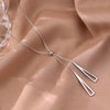 1pcs Necklace Ladies Simple Hip Hop Style Tassel Accessories Copper Beads Adjustable Jewelry - Image 4