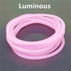 10pcs Black Silicone Bracelets Punk Rock Rubber Band Hip Hop Wristbands Elastic Hairbands Ponytail Scrunchie Bangle Accessories - Image 26