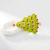 Christmas Sparkling Crystal Botanical Brooch Rhinestone Pearl Christmas Tree Pin Men and Women Accessories Holiday Gift - Image 5