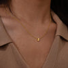 Tiny Gold Color Bubble Balloon Initial Letters Charms Chocker Necklaces for Women Single Alphabet Chains Personalized Jewelry - Image 3