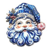 Christmas Enamel Brooch Vintage Blue White Porcelain Style Santa Snowman Cat Reindeer Lapel Pin Xmas Festive Badge CoatSweater - Image 13