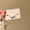 Pink Heart and Bow Stud Earrings Set with Pearl-Style Details - Image 20