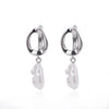 Simple Heart Drop Earrings For Women Stainless Steel Ear Cuff Piercing Dangle Earring Jewelry Gifts - Image 7