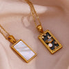 Retro Styles Tarot Card Pendant Necklace For Women Featuring Sturdy Stainless Steel Zodiacs Designs - Image 4