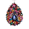 Crystal Water-drop Brooches for Women Vintage Pendant Style Elegant Wedding Pins Party Jewelry Brooch - Image 10