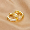 Simple Stainless Steel Small Hoop Earrings For Women Shiny Colorful Zircon Huggie Punk Earring Wedding Piercing Jewelry - Image 7