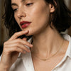Stainless Steel Plated 1MM Knotted Snake Chain Choker Women Vintage Double Layered Chain Necklace Bracelet Jewelry Gift - Image 1