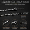 for Pendant Stainless Steel Box Chain Necklace Men Women Silver Color Classic Link Choker Necklaces Jewelry Gi - Image 4