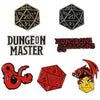 Rpg Game Dungeon DnD Dragon Dice Anime Enamel Pin Lapel Badges Manga Brooches for Women Jewelry Accessories Gifts - Image 15