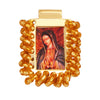 Bohemian Style Colourful Seed Glass Beads Charm Pendant, Religious Jesus Virgin Mary Jewelry Necklace Bracelet Supply - Image 24