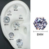 Punk Style Round Zircon Magnet Earrings Crystal Strong Magnetic Ear Stud Clip Earrings for Men Women Non Piercing Jewelry Gift - Image 11
