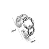 1PC Stainless Steel Thumb Rings Ladies Mens Toe Rings Adjustable Open Band Simple Womens Ring - Image 19