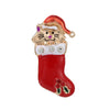 Christmas Brooch Pin Snowman Santa Claus Boot Garland Jewelry Gift Christmas Decoration Brooches - Image 29