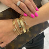 Snake Cobra Cuff Bracelets Paved White Cubic Zirconia Gold/Rose Gold/Platinum Plated Color Women Bracelet Jewelry - Image 6