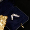 Delicate Crystal Leaf Earcuff Non Piercing Earrings for Women 1pc Silver Color Earbone Earclip Jewelry - Image 5