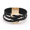Handmade Star Pattern Imprint Hollow Charm Leather Bracelets for Women Multilayer Wrap Bracelet Bangle Unisex Jewelry Gifts - Image 14