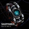 12 Constellation Zodiac Sign Charm Luminous Bracelets Men Women Vintage Multilayer Wrap Leather Bracelet Bangle Birthday Gift - Image 12
