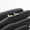 1/5PCS Titanium 5 CZ Cluster Climber Stud Earrings 16G Daith Helix Tragus Cartilage Lobe Piercings Flatback Labret Stud Jewelry - Image 3