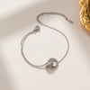 Gold Plated Stainless Steel Dazzling Zircon Bracelet for Women Girls Roman Number Design Charm Party Jewelry Gift - Image 5