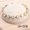 Silver Bridal Jewelry Sets For Women White Zircon Gold Color Wedding Necklace Pendant Stones Earrings Rings Bracelets Set - Image 2