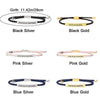 Stainless Steel God IS IN Control Tube Bracelet Rope Adjustable Inspirational Bracelets Stretchable with Card - Image 6
