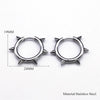 Punk Spike Rivet Hoop Earrings For Women Men Ear Studs Stainless Steel Gothic Hip Hop European and American Earring Jewelry Gift - Image 9