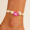 Boho Shell Rope Chain Anklets for Women Flower Shell Beach Charm Anklet Beach Barefoot Ankle Bracelet Leg Chain Foot Jewelry - Image 7
