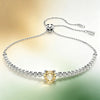 Rectangle Olive Green Zircon Hoop Chain Necklace Earrings Bracelet Ring Women Jewelry Set - Image 11