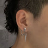Cyberpunk Personality Design Darts Shape Ear Pendants Gothic Earrings Hip Hop Eardrop Unisex Jewelry Accessories Gift - Image 3