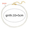 Pearl-Style Choker Necklace with Layered Bead Details - Image 16