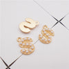 10-26PCS Alphabet Charms With Plastic Pearl Alloy Gold Color English Letter Pendant Necklace Bracelet Jewelry Accessory - Image 12