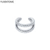 1PC Plated Gold Ear Cuff CZ Zircon For Women C Shape Men's Clip Earring Jewelry Clip On Ear - Image 10