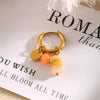 Jolivie Stainless Steel Stone Earrings Women Bohemia Vintage Hoop Earrings for Women Ear Jewelry Gift - Image 18