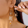 Classic Gothic Black Moon Star Tassel Crystal Earrings For Women Vintage Vampire Bat Water Drop Earring Halloween Charm Jewelry - Image 10