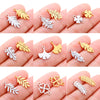 5Pcs/Lot Arrive Leaf Pendant Hollow Leaves Stainless Steel Charms for Earrings Bracelet Necklace Jewellery Making - Image 1