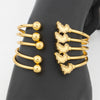 Cuff Bracelet For Women Party Dubai Shell Shape Bangles Gold Color Map of Africa Jewelry Accessories Anniversary Gifts - Image 2