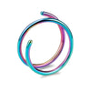8mm Titanium Double Helix Nose Rings Hinged Segment Ring Ear CartilageTragus Helix Lip Piercing Nose Hoop Studs Punk Jewelry 1PC - Image 16