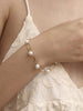 La. Muses Imitation Pearl Oval Buckle Chain Stainless Steel Women's Bracelet Pvd Plated Daily Jewelry Accessories - Image 2