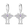 Silver Butterfly Fluttering Insect Earrings Jewelry Drop Earrings Jewelry Party Anniversary Gifts - Image 35