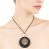 Long Chain Geometric Pendant Wooden Necklaces Pendants Sweater Necklaces Handmade Jewelry Gifts For Women - Image 15