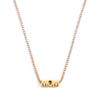Letter Mom Pendant Zircon Tennis Chain Necklace For Women Gold Pvd Plated Stainless Steel Necklace Jewelry - Image 1