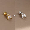 1PC 316L Stainless Steel Mini Zircon Cartilage Piercing Stud Earring For Women Girl Helix Tragus Body Jewelry Statement - Image 15