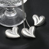 Cubic Love Heart Minimalist Jewelry Set Necklace Earrings Bracelets Stainless Steel Women Party Accessories - Image 13