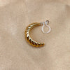 Customizable C Shape 6Pcs/Lot Gold Stainless Steel Hearts Earrings - Image 14