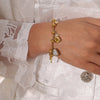 316L Stainless Steel Heart Charm Bracelet with Crystal Accents - Image 29