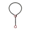 Heart O-ring Slip Chain For Women Punk Rock Necklace Stainless Steel Cuban Long Necklace Simple Adjustable Y-Necklace - Image 13