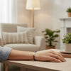 Stainless Steel God IS IN Control Tube Bracelet Rope Adjustable Inspirational Bracelets Stretchable with Card - Image 2