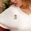 Christmas Classic Rhinestone Reindeer Brooches for Women Unisex Enamel Animal Pins Office Party Friend Gifts Jewelry Accessories - Image 2