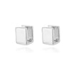 Geometric Square Hoop Earrings for Women Stainless Steel Gold Color Earrings Piercing Jewelry Wedding Gift - Image 7